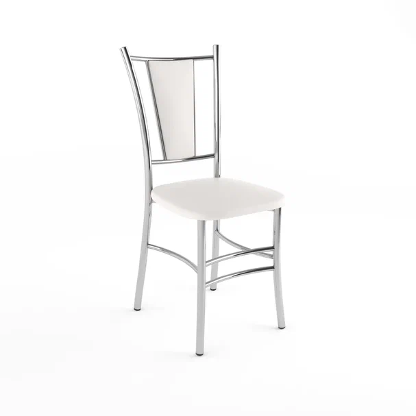 Стул хром Марсель (белый010) Стул хром Марсель (белый010)