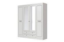 , ОЛИМП (ЛАК-БЕЛЫЙ) шкаф для одежды ШР-4