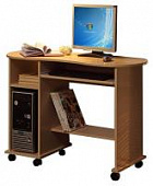 компьютерный стол для школьника, Стол компьютерный  Костер - 3  КН.СК.20.03.00.00.00 ЛДСП (дуб линдберг)