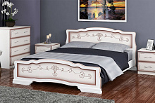 кровать без подъемного механизма, Кровать из массива Карина-6 1600*2000