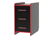 Тумба КЛ 9.3 (Черный / Желтый)