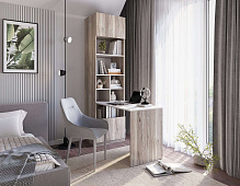 кровать без подъемного механизма, Стол-шкаф  Урбан  СШ-01