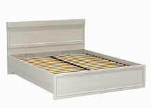 двуспальная кровать, Кровать двойная 45.25-01 Лиана универсальная (ортопед 5Н или подъемник) (ш.1400)