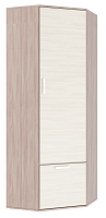 , ЛДСП Прихожая НИКА ШУ701 Шкаф угловой Ясень Шимо