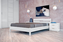 кровать без подъемного механизма, Кровать из массива Вероника-5 1200*2000