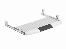 полка для детской комнаты, Полка под клавиатуру (пластик) белый
