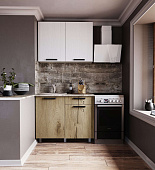 модульная кухня, Кухня Берн Готовое решение 1,0 м