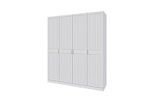 , МЭГГИ (ЛАК-БЕЛЫЙ) Шкаф для одежды ШР-4