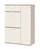 , ЛДСП Прихожая НИКА ТВ800 Тумба высокая Ясень Шимо