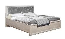 двуспальная кровать, Кровать 32.25 - 01 Сохо универсальная (ортопед 5Н или подъемник) (ш.1400)