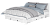 , Кровать 1,6 м  Софт  КР-16 (без настила)