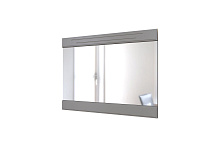 , ОЛИМП (ЛАК-АНТРАЦИТ) зеркало навесное с декоративными планками