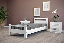 кровать без подъемного механизма, Кровать из массива Вероника-3 900*2000