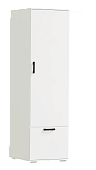 , ЛДСП Прихожая НИКА ШУ701 Шкаф угловой Белый гладкий
