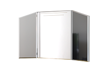 , ОЛИМП (ЛАК-АНТРАЦИТ) зеркало навесное