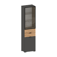 , Ома ШК-3619 Графит-Дуб Тортуга-Black