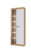 , Гостиная ПРАГА Шкаф-витрина (К)