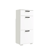 , ЛДСП Прихожая НИКА ТВ500 Тумба высокая Белый гладкий