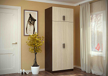 распашной шкаф в спальню, Шкаф 2-х ств.с перегородкой