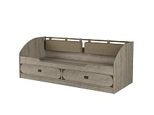 одноярусная детская кровать, НКМ Мираж-1 Сек. №12 Кровать 1-но ярусная 900