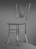 металлический стул, Стул Марсель, металлокаркас - хром