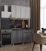 модульная кухня, Кухня Кальяри Готовое решение 1,2 м