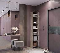 распашной шкаф в спальню, Пенал  Пандора  ПН-03