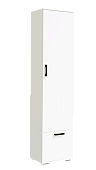 , ЛДСП Прихожая НИКА ШБ500 Шкаф бельевой Белый гладкий